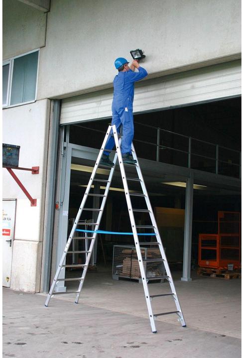 Image du produit Krause Échelle double à barreaux, en aluminium (Échelle deux plans, 345 cm)