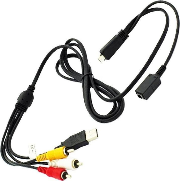 Immagine prodotto XCell Cavo di collegamento USB/AV adatto per Sony Cyber-Shot, VMC-MD3 (Cavo)