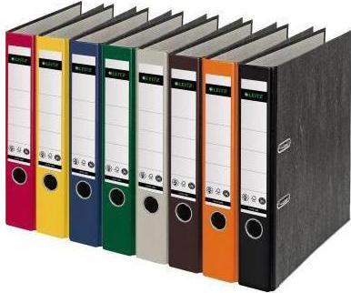 Produktbild Leitz STANDARD-ORDNER A4 52MM Mit Schlitzen, für Format A4, Pappe (RC), Rckenbreite 52mm. Pate (A4, 52 mm, 1 Stück)