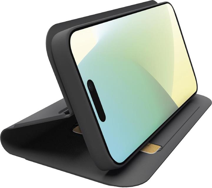 Actual product image SBS Wallet Stand Case in PU for iPhone 16 black (Apple iPhone 16)