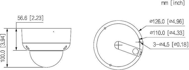 Nutritional values and ingredients Dahua CCTV 2MP HDCVI IR Vandal-proof Dome Camera, DH-HAC-HDBW1231RAP-Z-A-2712 (1920 x 1080 Pixels)