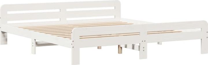 Image du produit vidaXL Bett mit Regal (140 x 200 cm)
