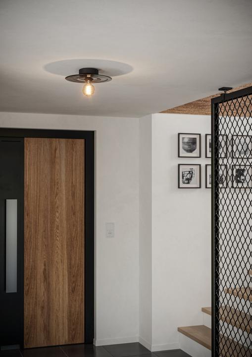 Produktbild EGLO Ceiling Lamp Lintmill E27 40w Grey (E27)