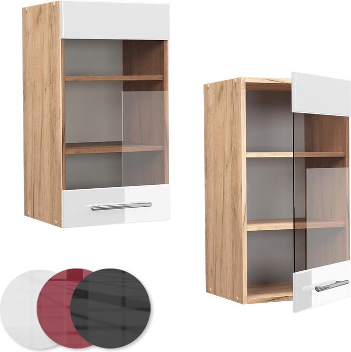 Produktbild Vicco Küchenglasschrank Fame-Line (40 x 34.10 x 72 cm)
