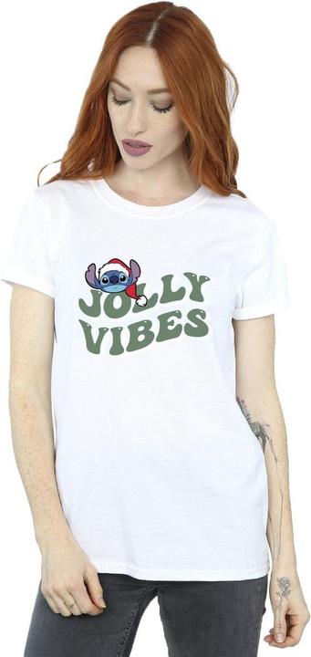 Image du produit Disney - T-shirt LILO & STITCH JOLLY CHILLING VIBES - Femme (L)