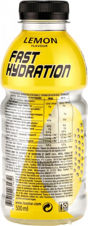 Actual product image Isostar Fast Hydration (Lemon, 1x)