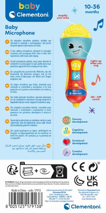 Immagine prodotto Clementoni Microfono per bambini