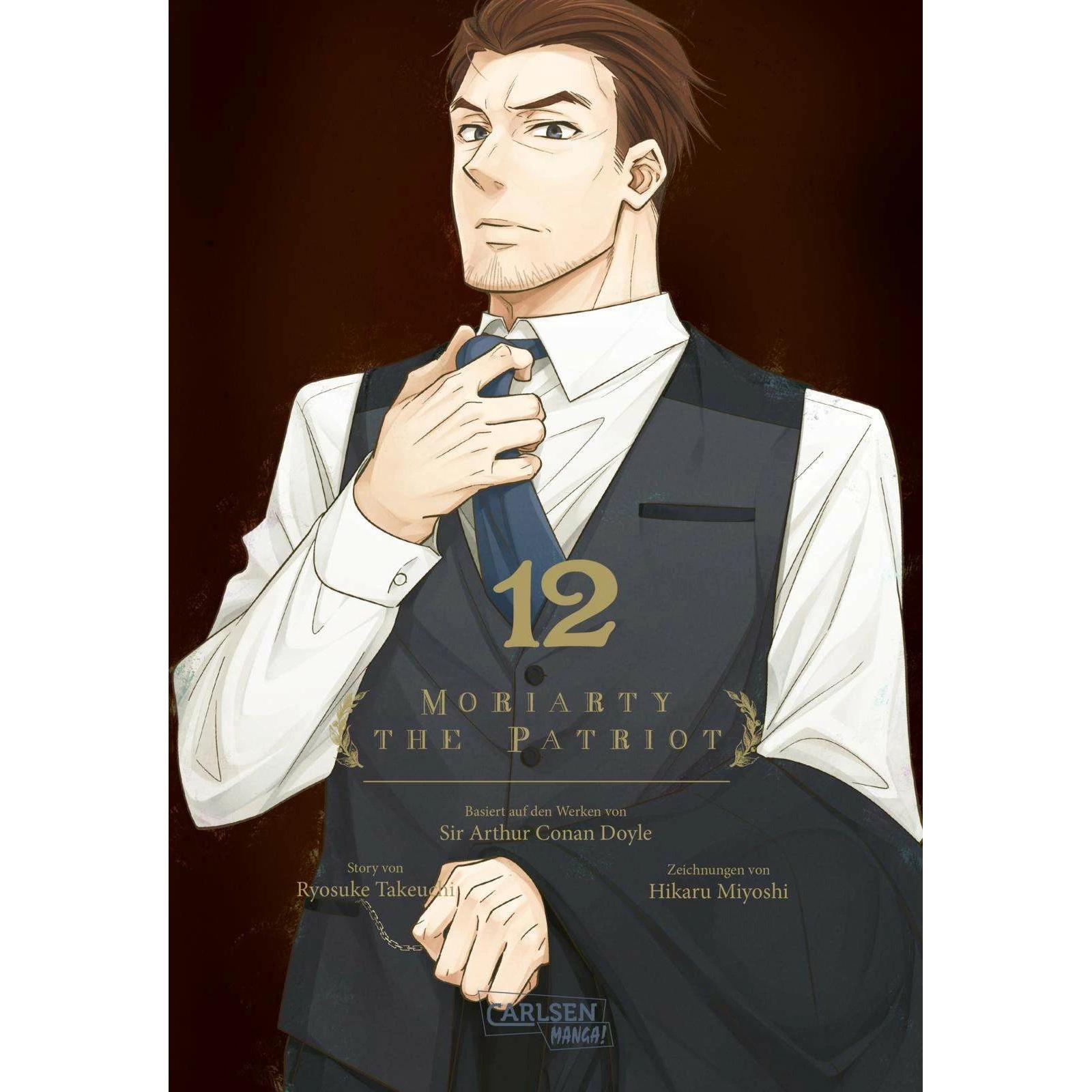 Moriarty the Patriot 12, Belletristik von Ryosuke Takeuchi