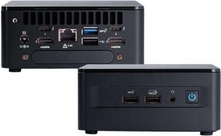 Actual product image ASUS Wall Street Canyon Nuc12wshi5 (Intel Core i5-1240P)