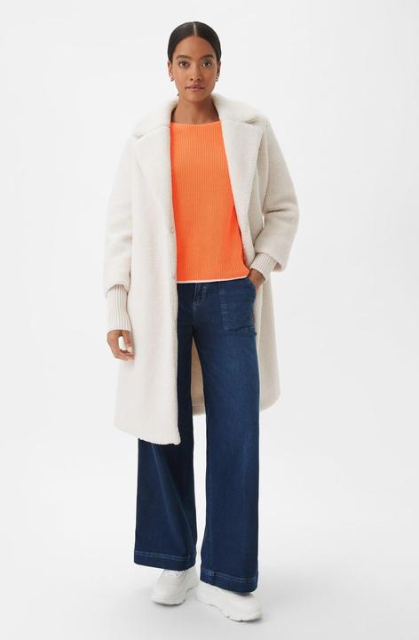 Actual product image Comma Strickpullover Strickpullover aus Baumwolle mit 3/4-Ärmeln (38)