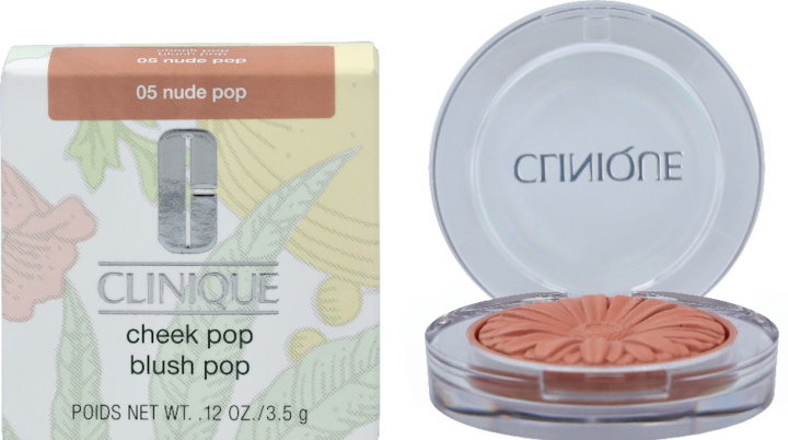 Actual product image Clinique Cheek Pop Blush Pop Blush 05 Nude Pop 3.5G (#05 Nude Pop)