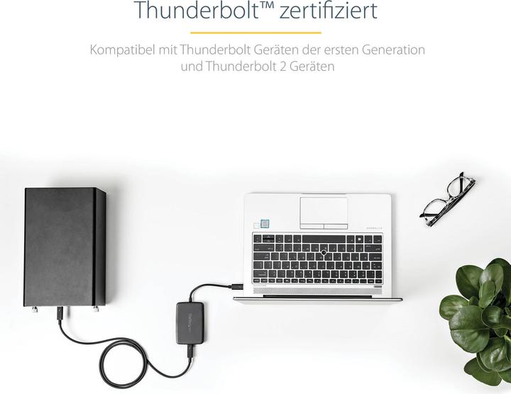 Produktbild StarTech Thunderbolt 3 zu (Thunderbolt, 17.80 cm)