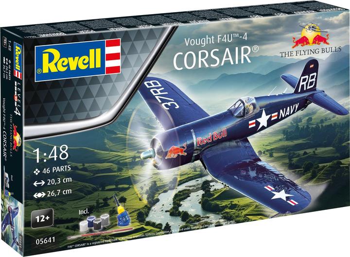 Actual product image Revell Gift Set Flying Bulls F4U-4 Corsair