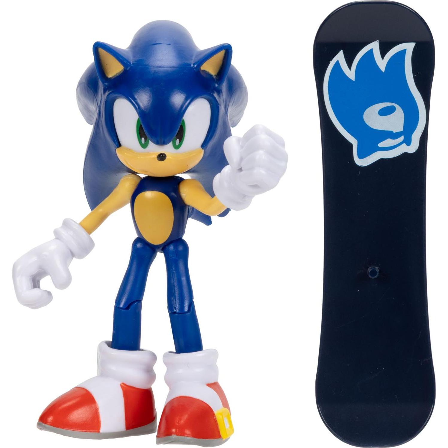 Jakks Pacific Sonic - Articulated Figures 10 Cm Wave 24 - Sonic
