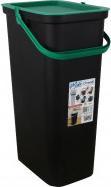 Produktbild Tontarelli eimer mit griff moda 38l grün/schwarz (38 l)