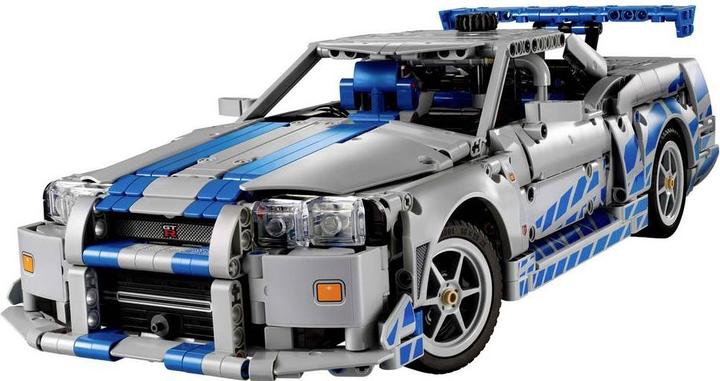 Produktbild LEGO 2 Fast 2 Furious Nissan Skyline GT-R (R34) Flitzer (42210, LEGO Technic)