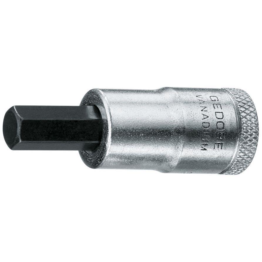 Gedore, Steckschlüssel + Stecknuss, IN 30 AF Schraubendrehereinsatz Innen6kant (3/8")