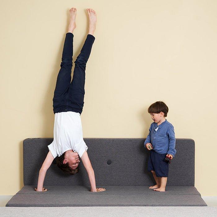 Produktbild ByKlipKlap Sofa / Faltmatratze XL 200cm Grey (Kindersofa)