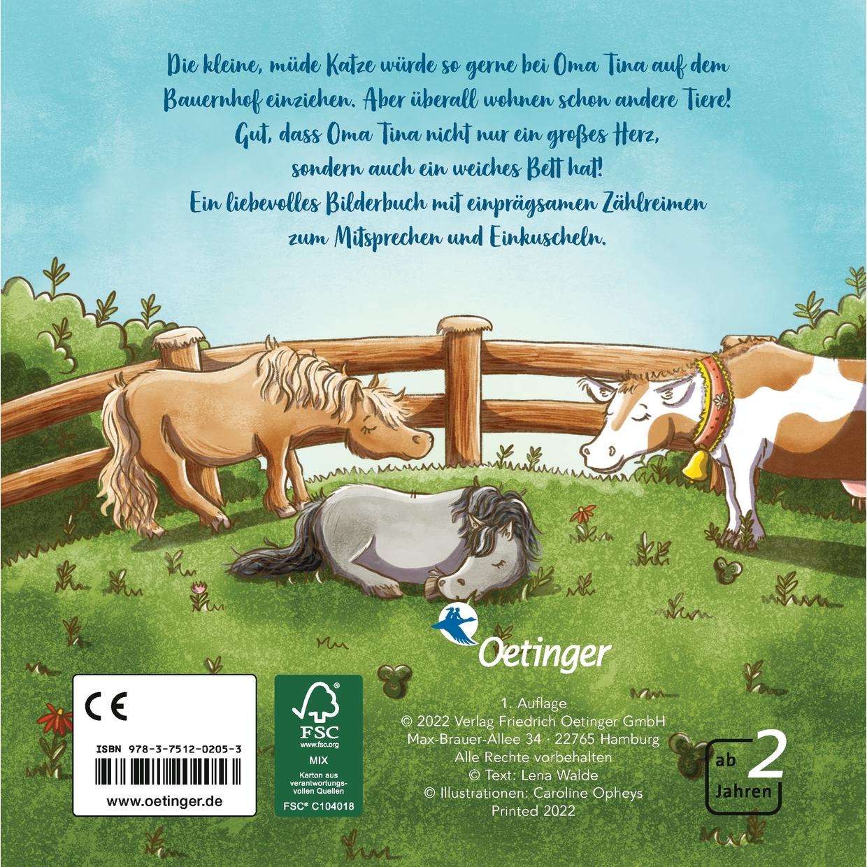 Thumbnail - Gibt es noch ein Plätzchen für das kleine Kätzchen?, Kinderbücher von Caroline Opheys, Lena Walde