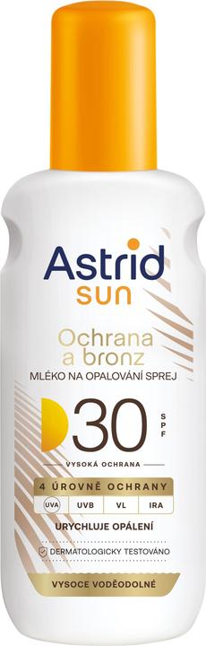 Image du produit Astrid Sunscreen Spray Bronz Spf 30 150 Ml (Spray solaire, SPF 30, 150 ml)
