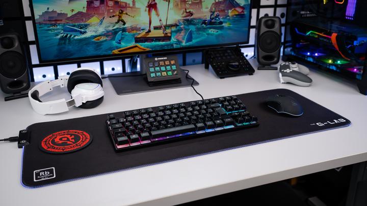 Actual product image The G-Lab Keyz Caesium TKL (FR, Cable)