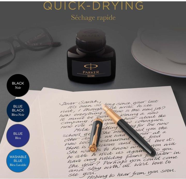 Produktbild Parker Pen Quink (Schwarz, 1 Stk.)