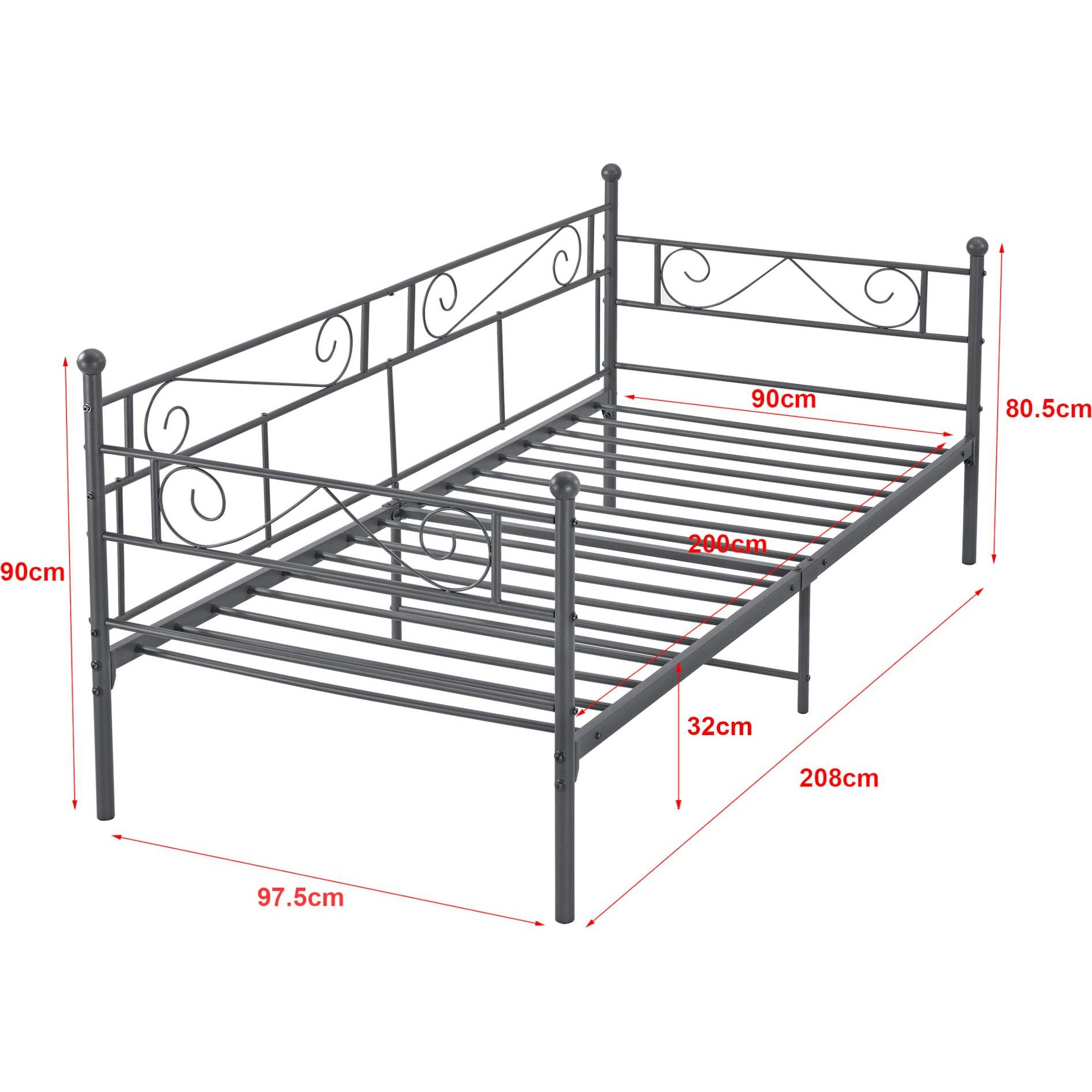 Thumbnail - En.Casa, Bett, Kerava (90 x 200 cm)