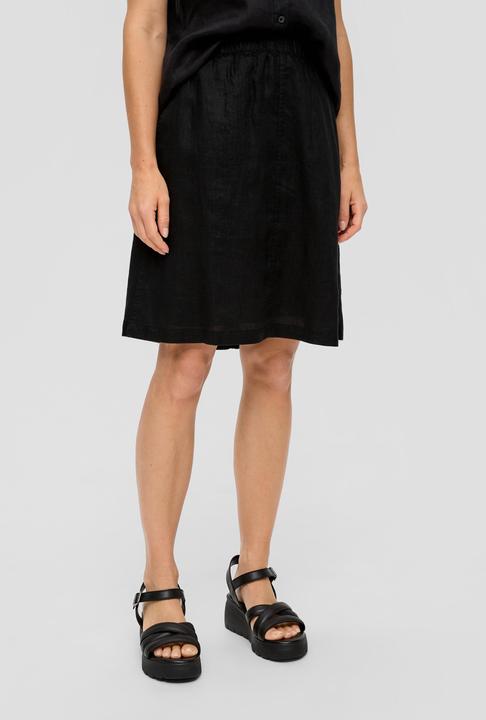 Produktbild S.Oliver Rock Midi-Rock aus Leinen mit aufgesetzten Taschen (34)