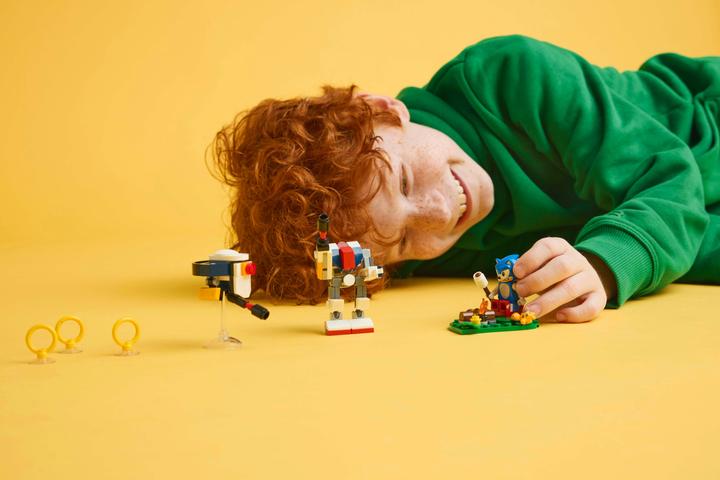 Produktbild LEGO Sonics Showdown am Lagerfeuer (77001, LEGO Sonic)