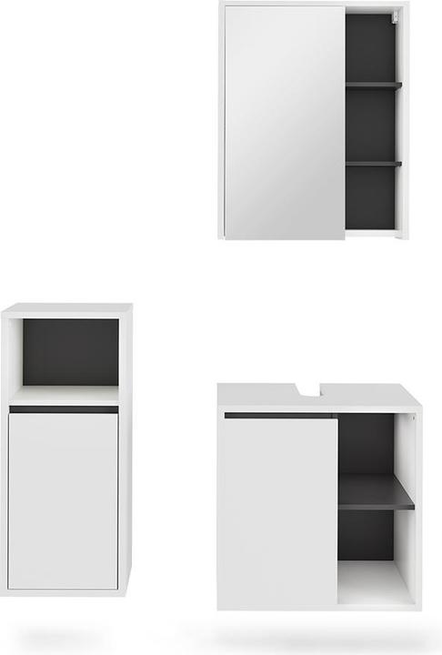 Blanc/gris