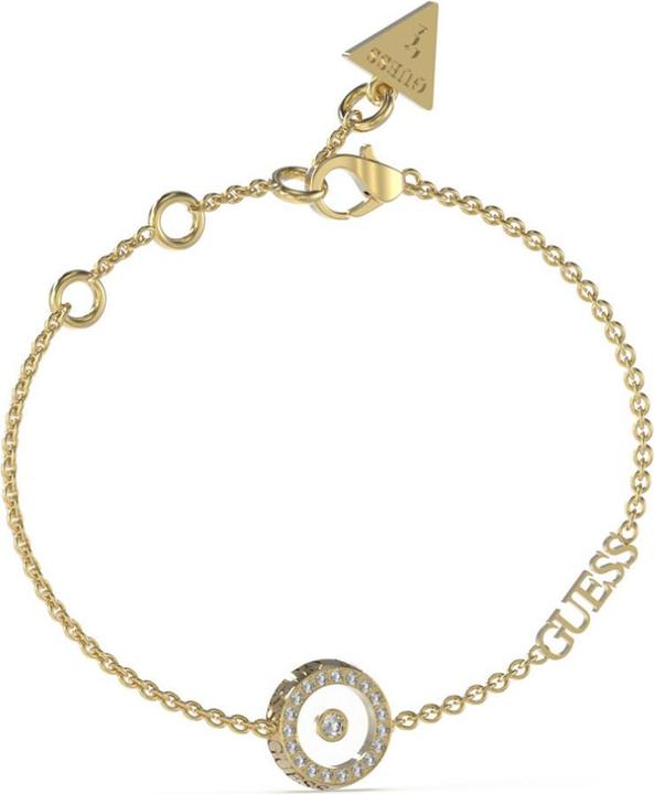 Actual product image Guess Decent gold-plated Bond bracelet JUBB03259JWYG - Dimension: 17 - 21 cm - L (21 cm, Surgical steel)