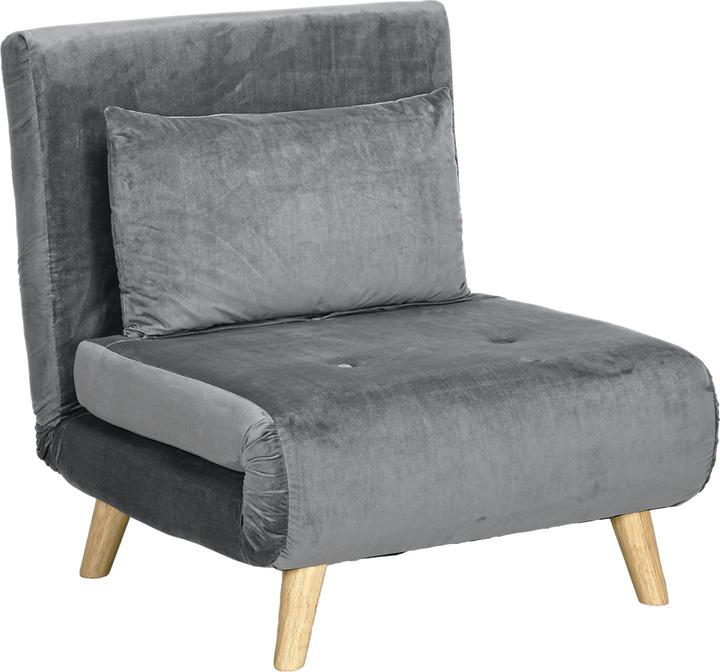 Actual product image Homcom Sofa bed with fold-out function