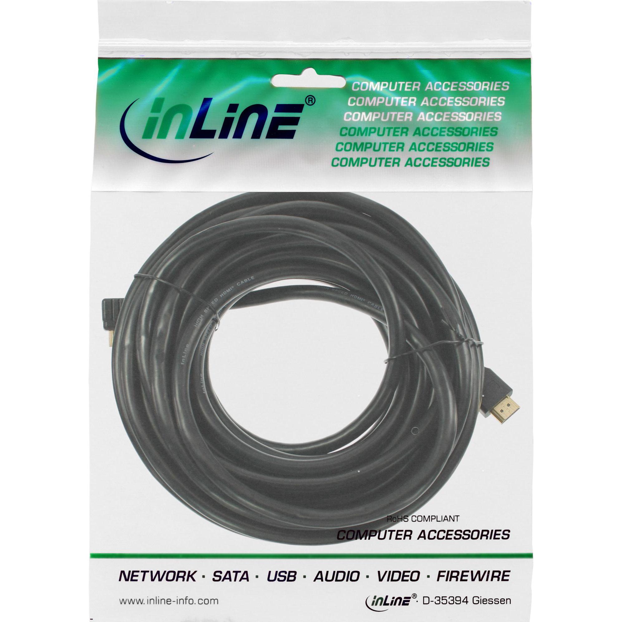 Thumbnail - InLine mini HDMI (Typ C) — HDMI (Typ A) (5 m, HDMI), Video Kabel