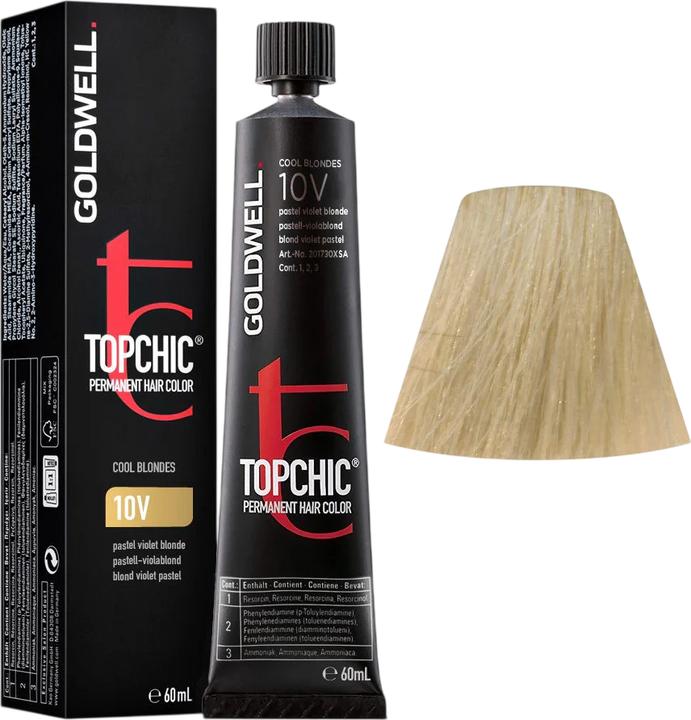 Actual product image Goldwell Topchic (10V pastel-violablond)