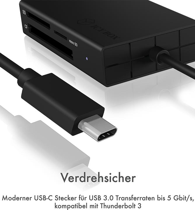 Immagine prodotto Icy Box IB-CR401-C3 (USB-C)
