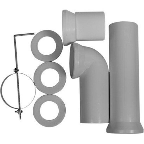 Duravit, WC Deckel, Anschluss-Set Vario