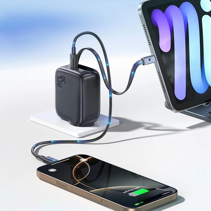 Produktbild Baseus EnerCore CJ11 Charger Retractable (45 W, 2 Ports)