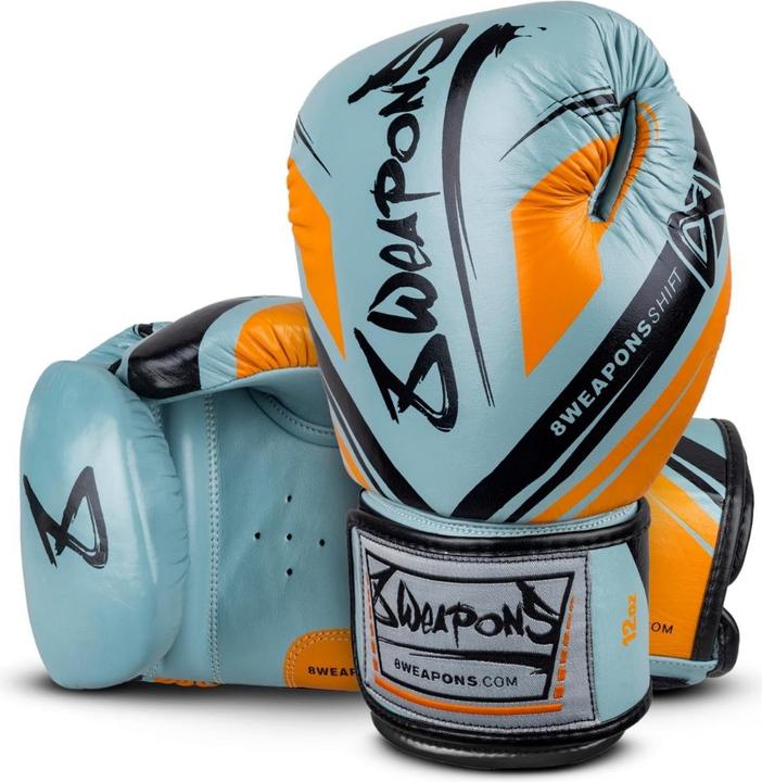 Image du produit 8Weapons Boxing Gloves, Shift, ice-grey-orange, 10 Oz (10 OZ)