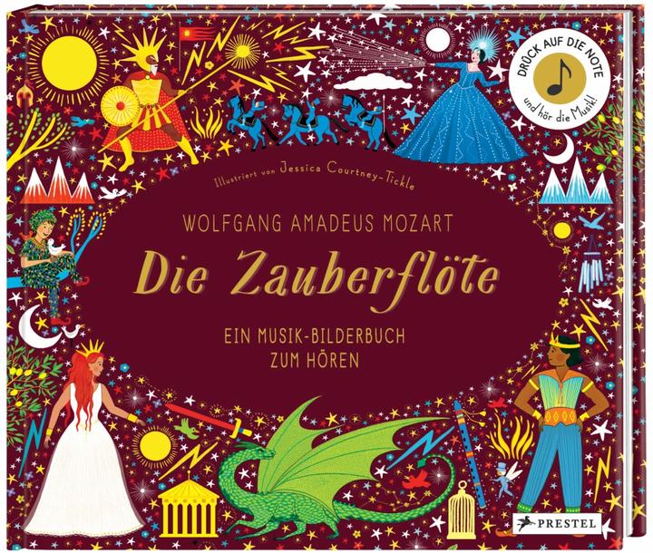 Actual product image Wolfgang Amadeus Mozart. Die Zauberflöte (German, Jessica Courtney-Tickle, 2021)