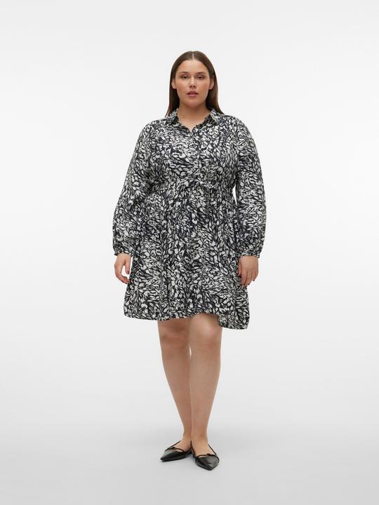 Immagine prodotto Vero Moda Vestibilità regolare Colletto a camicia Curva Polsini non regolabili Maniche larghe Abito corto (46)