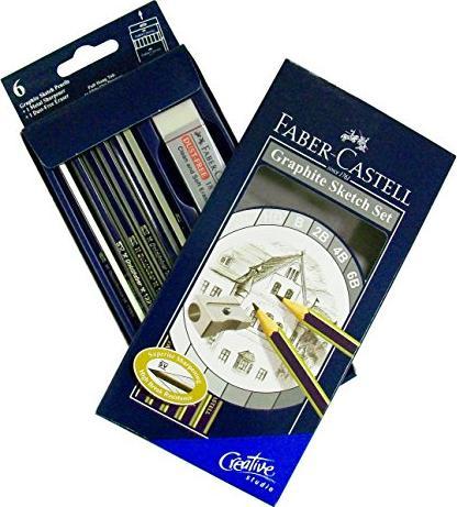 Produktbild Faber-Castell GOLDFABER - Bleistift Zeichenset (2B, 2H, 4B, 6B, B, HB, 6x)