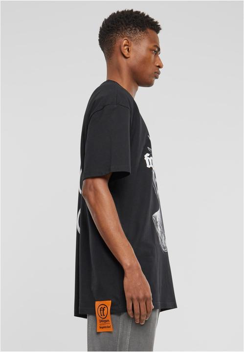 Produktbild Forgotten Faces Fading Logo Statue Oversize Tee black M (M)
