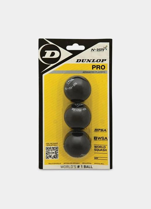 Image du produit Dunlop Balle de squash PRO 2YellowDot 3-blister
