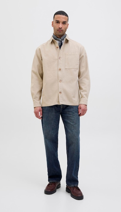 Image du produit Jack & Jones Rddcolter Canvas Overshrit L/S Sn (L)