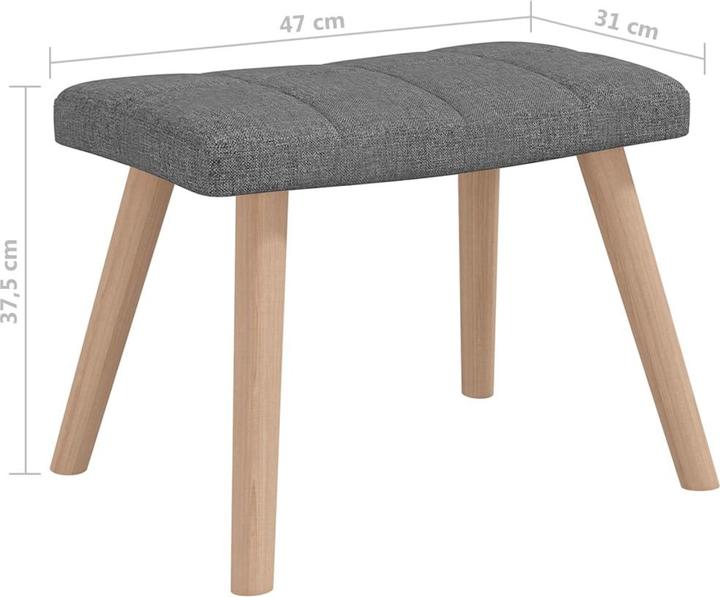 Produktbild vidaXL Schaukelstuhl