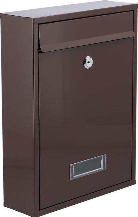 Actual product image Toya VOREL Mailbox 360 x 260 x 80mm BROWN 78557