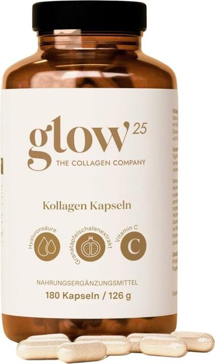 Glow25 Gélules de collagène (180 pcs, Capsules)