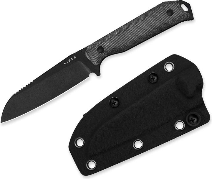 Image du produit Kizer Begleiter Fix CPM-3V Micarta All Black (9.50 cm)