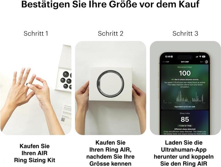 Image du produit Ultrahuman Ring Air (6, Bionic Gold)