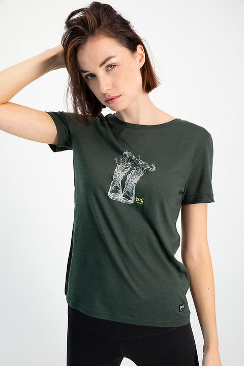 Actual product image Super Natural W Blossom Boots Tee (XS)